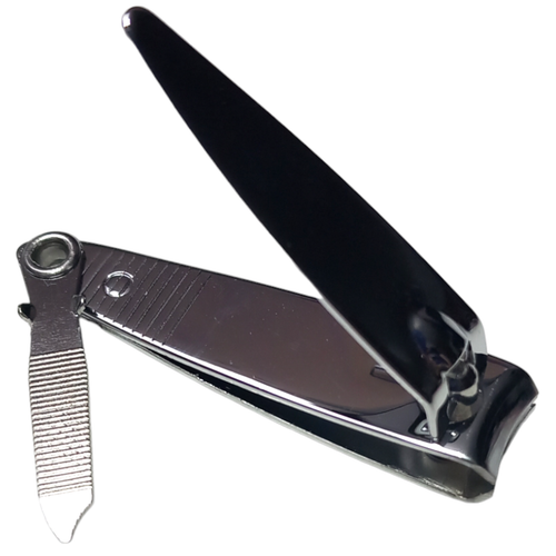 Duralon Mini Nail Clippers Travel Size Silver Coloured Metal Nails File Cutters - Picture 10 of 24