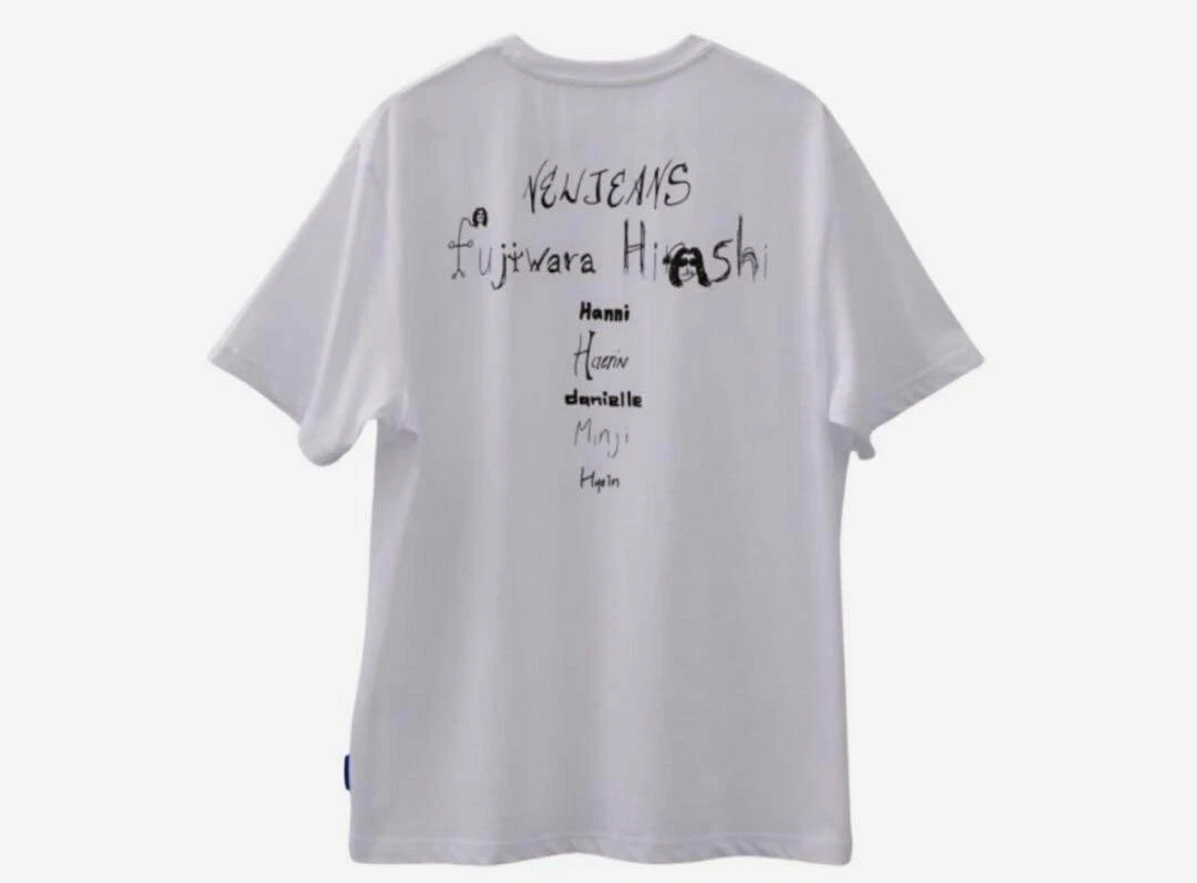 L NewJeans Hiroshi Fujiwara Tシャツ VER.4