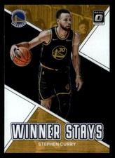 Stephen Curry 2022-23 Donruss Optic Winner Stays Card #18 Golden State Warriors