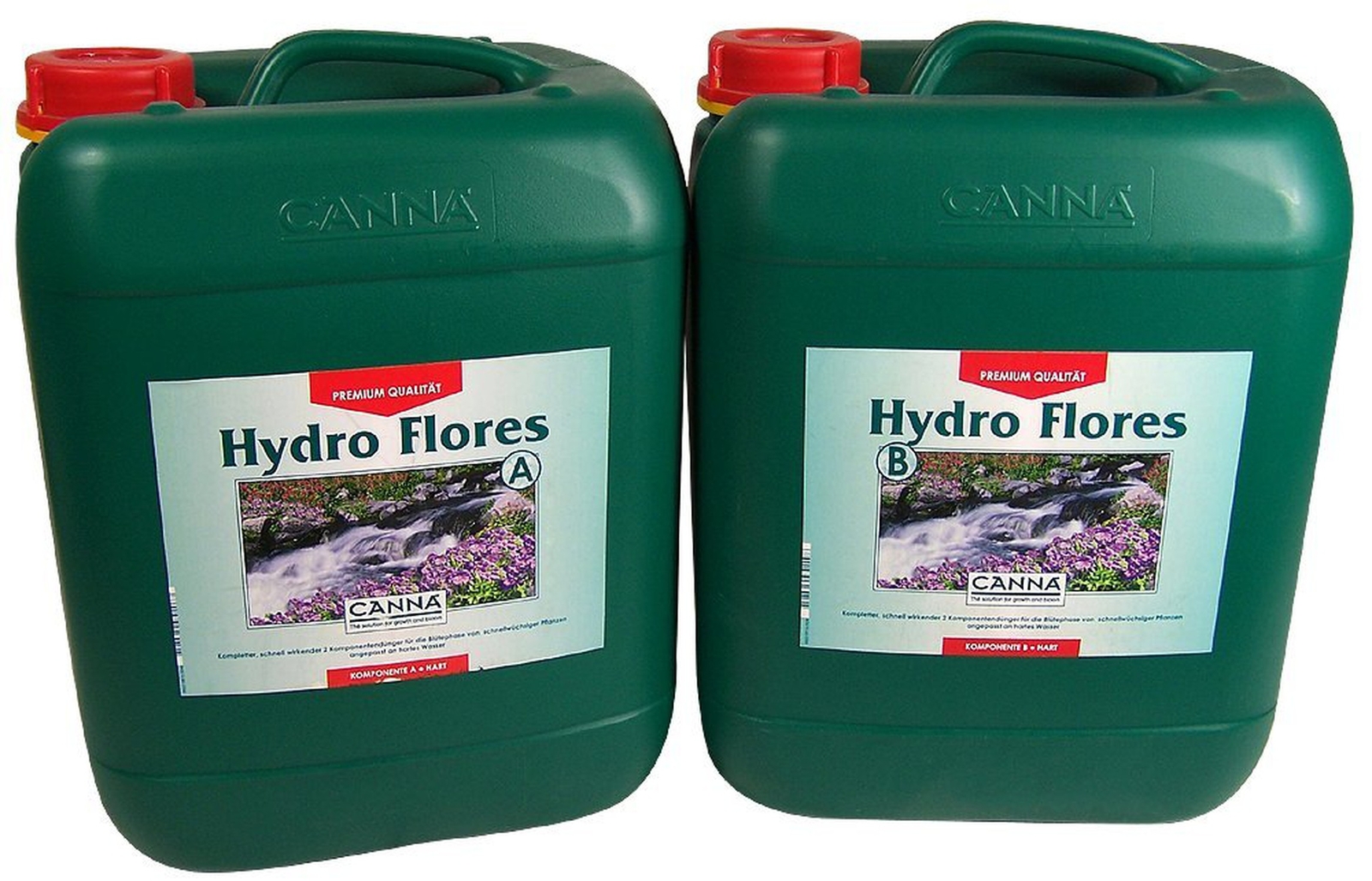 Canna Hydro Flores a+b Set 5 Litre Hard Water...