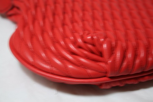BOLSO BROMPTON ACOLCHADO PARA BEBÉ J. CREW BOLSO BROMPTON CUERO ROJO 03956 $178 - Imagen 8 de 12