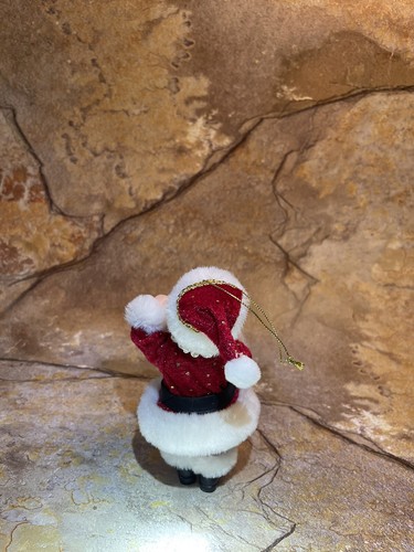 Buon Natale dalla Carolina del Sud Babbo Natale Ornamento 5-6” senza scatola - Foto 3 di 5
