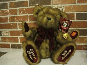 collector's edition 100th anniversary teddy bear