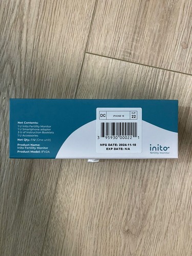 Inito Fertility Monitor iPhone 16 , + 15 Test Strips - New! - Picture 9 of 15