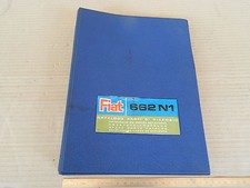 CATALOGO PARTI DI RICAMBIO ORIGINALE CAMION FIAT 662 N1 1968