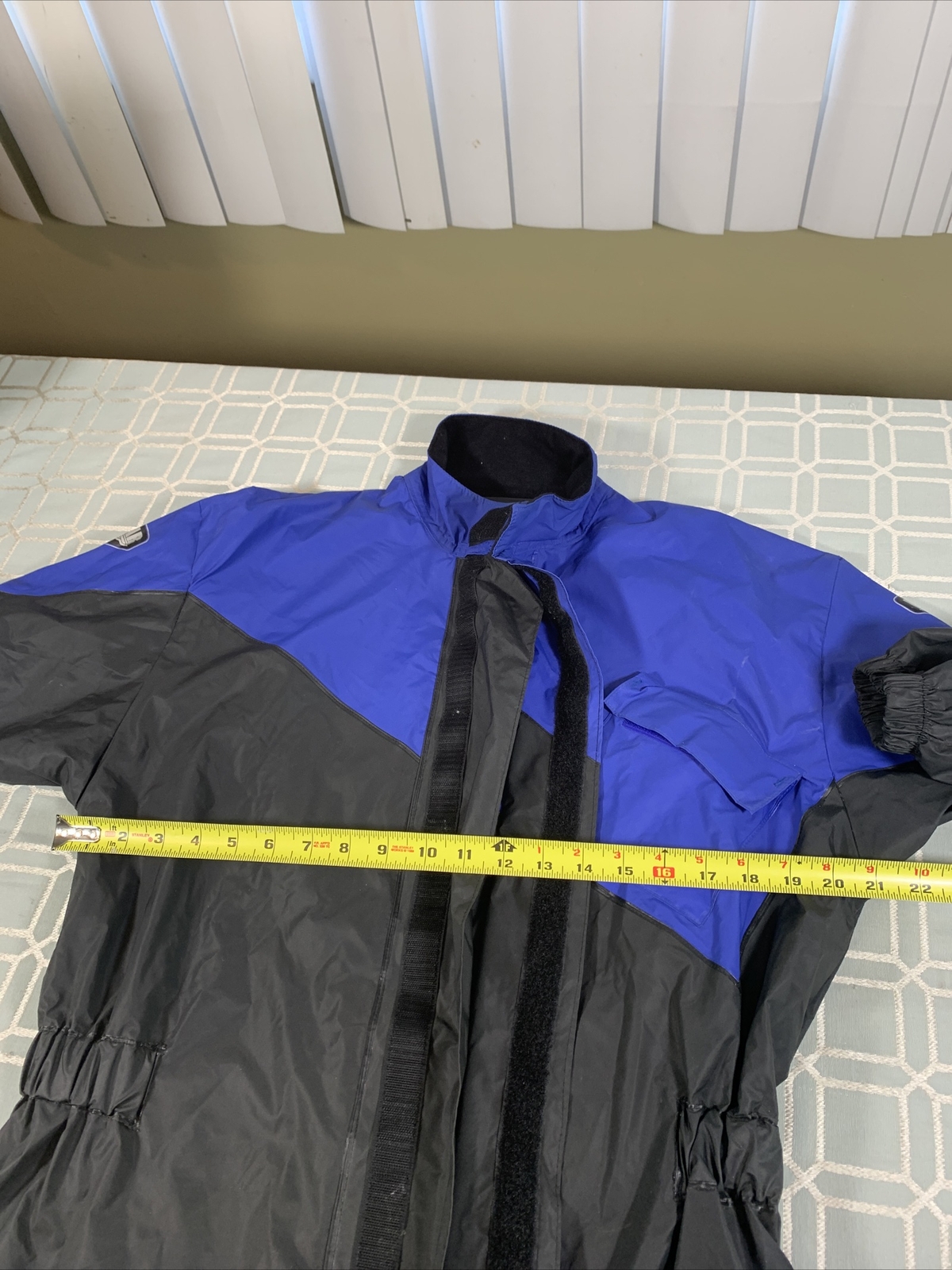 First Gear Motorcycle Rain Jacket 3M Scotchlite Reflective Material Unisex Small