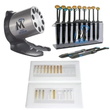 ENA HRi Complete Dental Kit 18 Shade 5g Set +ENA composite heater + Shade guide