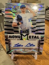 2024 Leaf Metal Baseball #/25 Jonathan Santucci SSP Prospect RC Auto 🔥📈