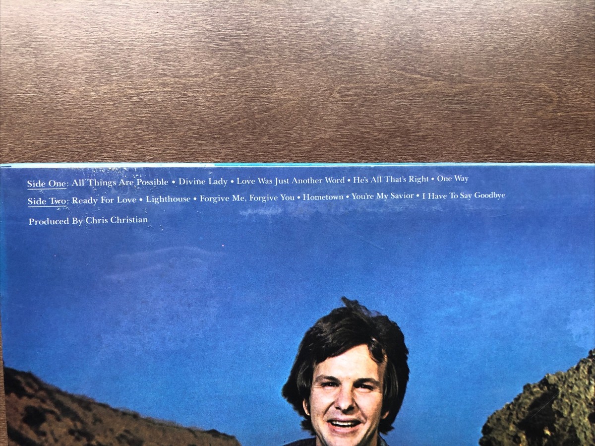 Dan Peek - All Things Are Possible Lp Original 1978 Release