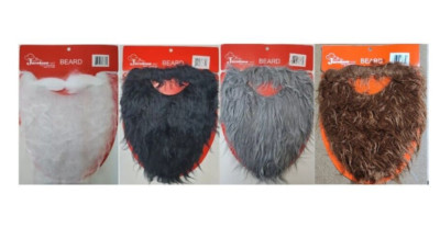 Jacobson Hat Company Fake Beard and Mustache Halloween Christmas Costume