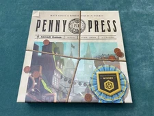 Penny Press Board Game - Asmadi Games - Excellent Condition!