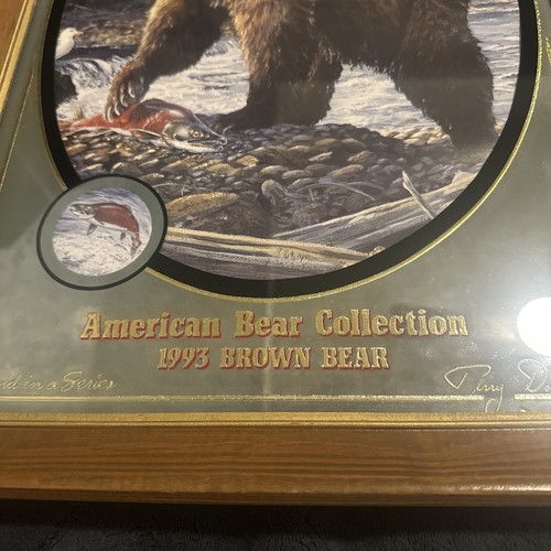 1993 Hamm's Bier Braunbär American Bear Collection Spiegel Schild Bar Dekor - Bild 3 von 19