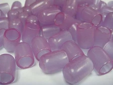 (100) CAPLUGS VC-312-8 ROUND VINYL DUST COVER PROTECTIVE CAP NOS