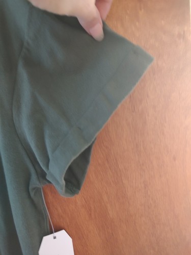 Damen T-Shirt Kleid M 8-10 Armeegrün - Bild 6 von 7