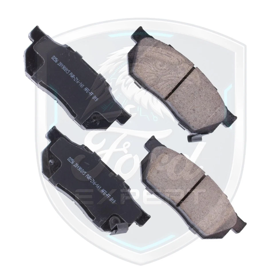 Первоклассные оригинальные передние колодки и задние туфли для 1988-1991 Honda CRX пожизненная гарантия - Изображение 3 из 4