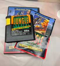 Jungle Strike Sega Genesis (1993) Complete with Case & Manual - Untested