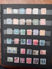 ESPAGNE: LOT DE TIMBRES ANCIENS CLASSES CHRONOLOGIQUEMENT