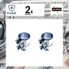 2x ORIGINAL® Maxgear Rohrverbinder, Abgasanlage Links, Rechts für VW GOLF IV