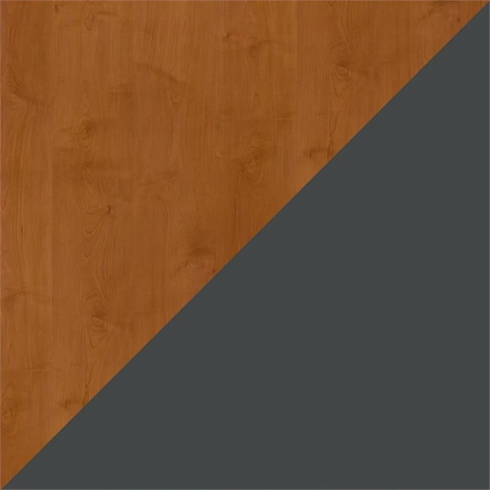 Series A 72" Desk and File Cabinet in Natural Cherry - Engineered Wood - Image 3 of 4