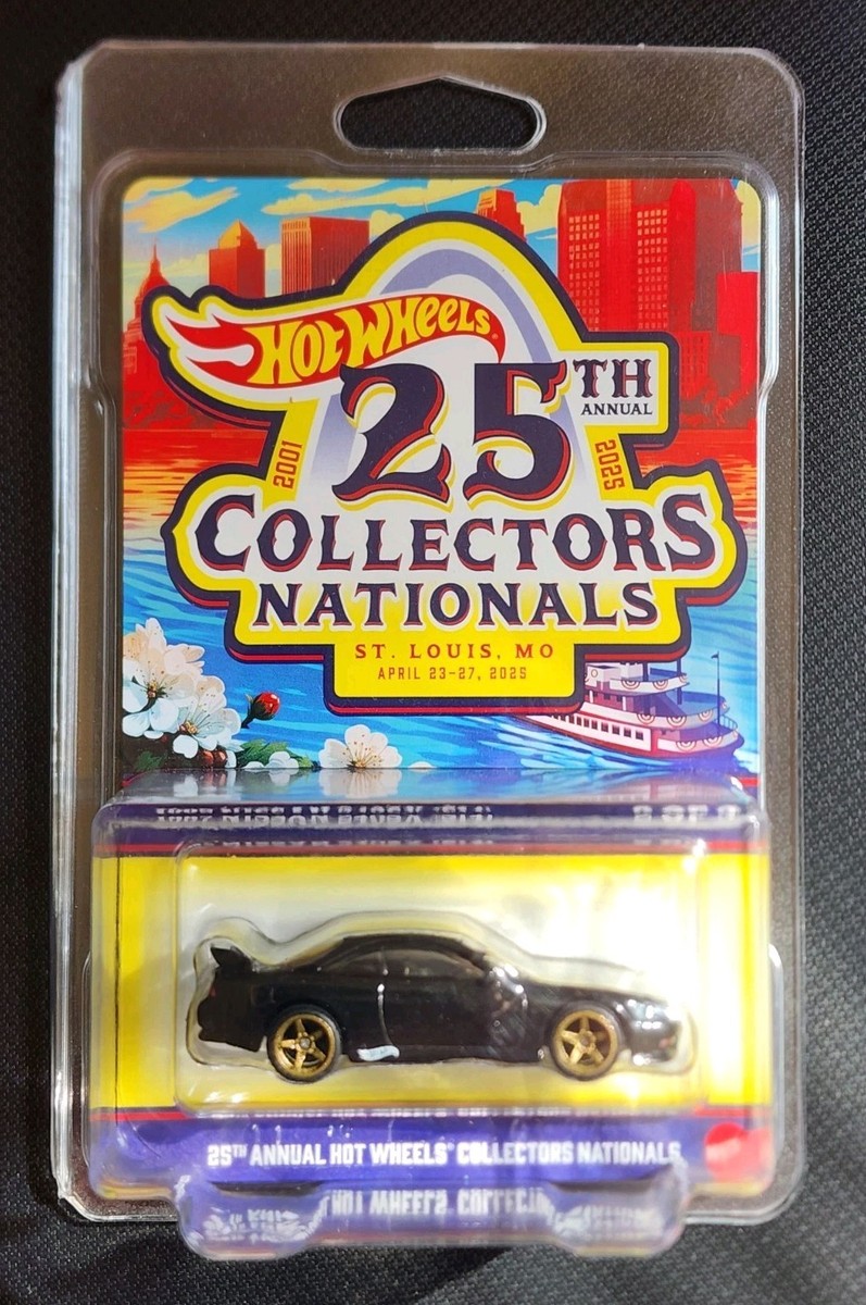 ホットウィール第25回ナショナルズコンベンション日産240sx S14。 Hot Wheels 2025 National Convention - 1997 Nissan 240SX (S14
