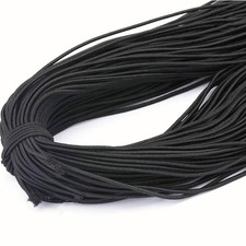 50 Yards 2mm High Elasticity Cord Round Beading Thread Strings Nylon Rope Ela...