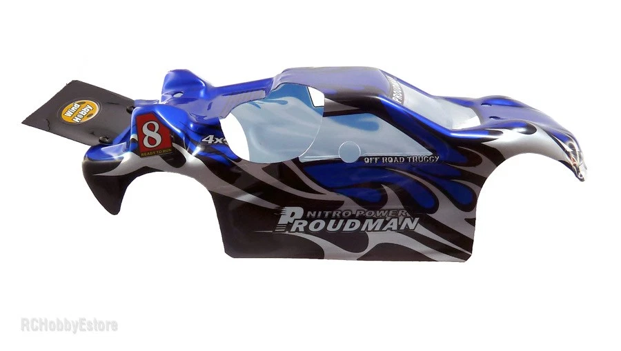 YX 16831 BODY SHELL 1/16 BODYWORK TRUCK NITRO HSP HIMOTO SPARE PART - Image 2 of 3