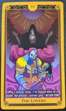 HEROCLIX X-Men X of Swords op tvi THE LOVERS Tarot Card slop le