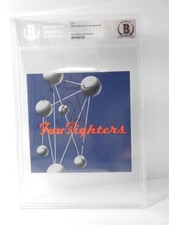 Dave Grohl Taylor Hawkins Signed Cover Beckett Authentic Autograph Encapsulation