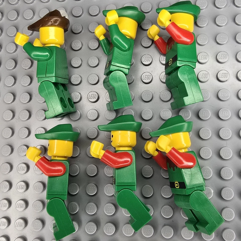 Lote de minifiguras y accesorios Lego Castle Forestmen Foto 4 de 4