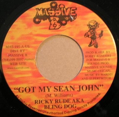 Ricky Rude A.k.a. Bling Dawg - Got My Sean John, 7'', (Vinyl)