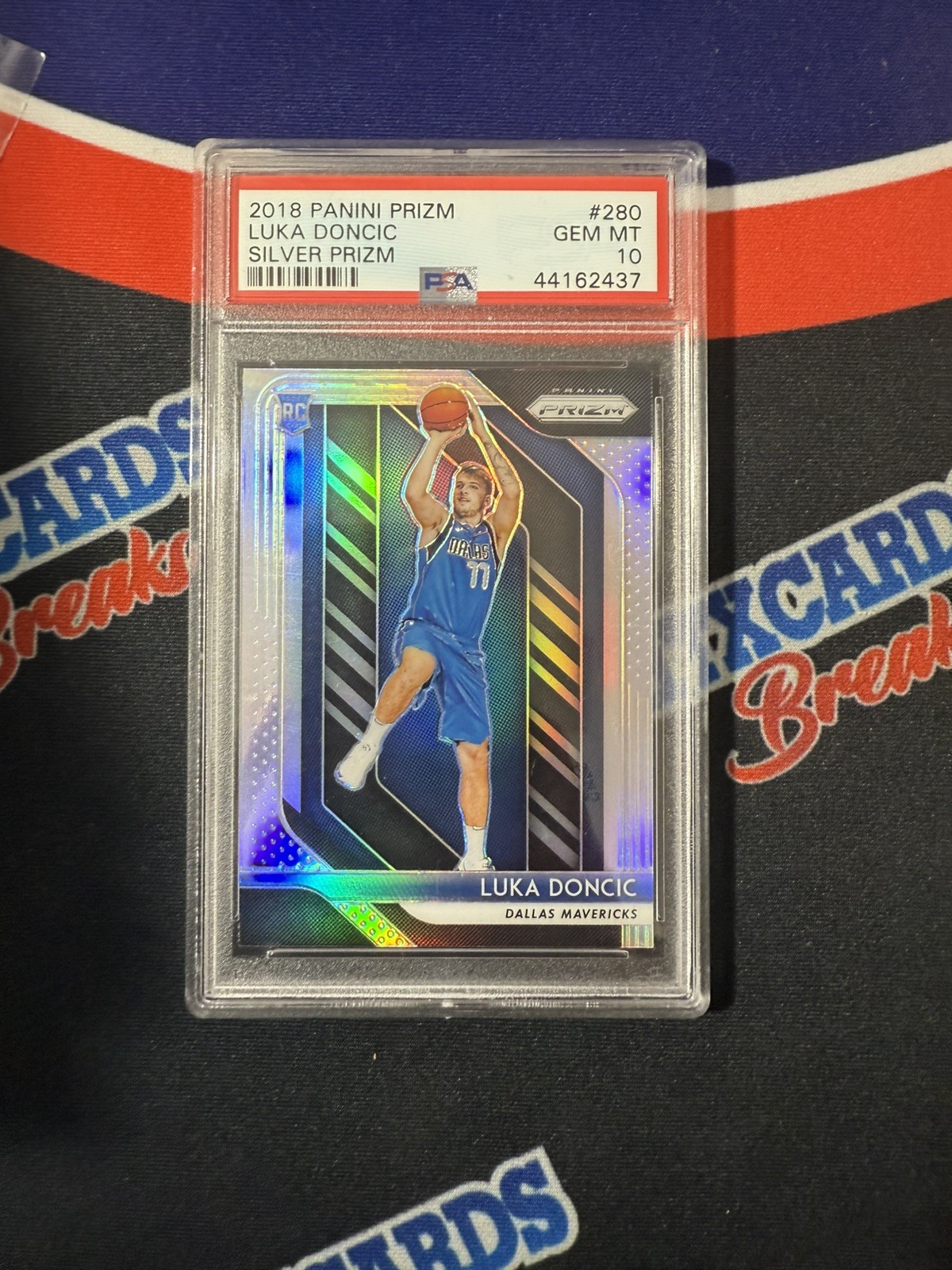 2018-19 Panini Prizm - Luka Doncic - Rookie Card #280 - SILVER PRIZM - PSA 10