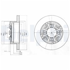 Bremsscheiben + Beläge hinten für Iveco Daily 2 3 4 5 6 | 416833