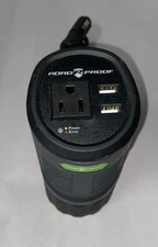 Road Proof Power Inverter RPF12V017 Car Adapter with AC & USB Outlets