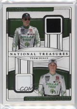 2025 National Treasures Team Duals 57/75 Erik Jones John Hunter Nemechek v3r