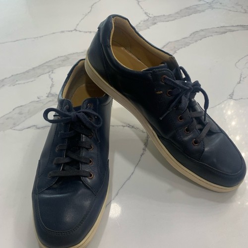 Cole Haan Herren Marineblau Leder Obermaterial Bootsschuhe. Größe 11 1/2 - Bild 1 von 10