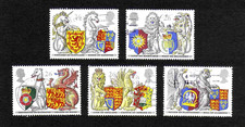 Great Britain 1998 The Queen s Beasts complete set of 5v. (SG 2026-30) fine used