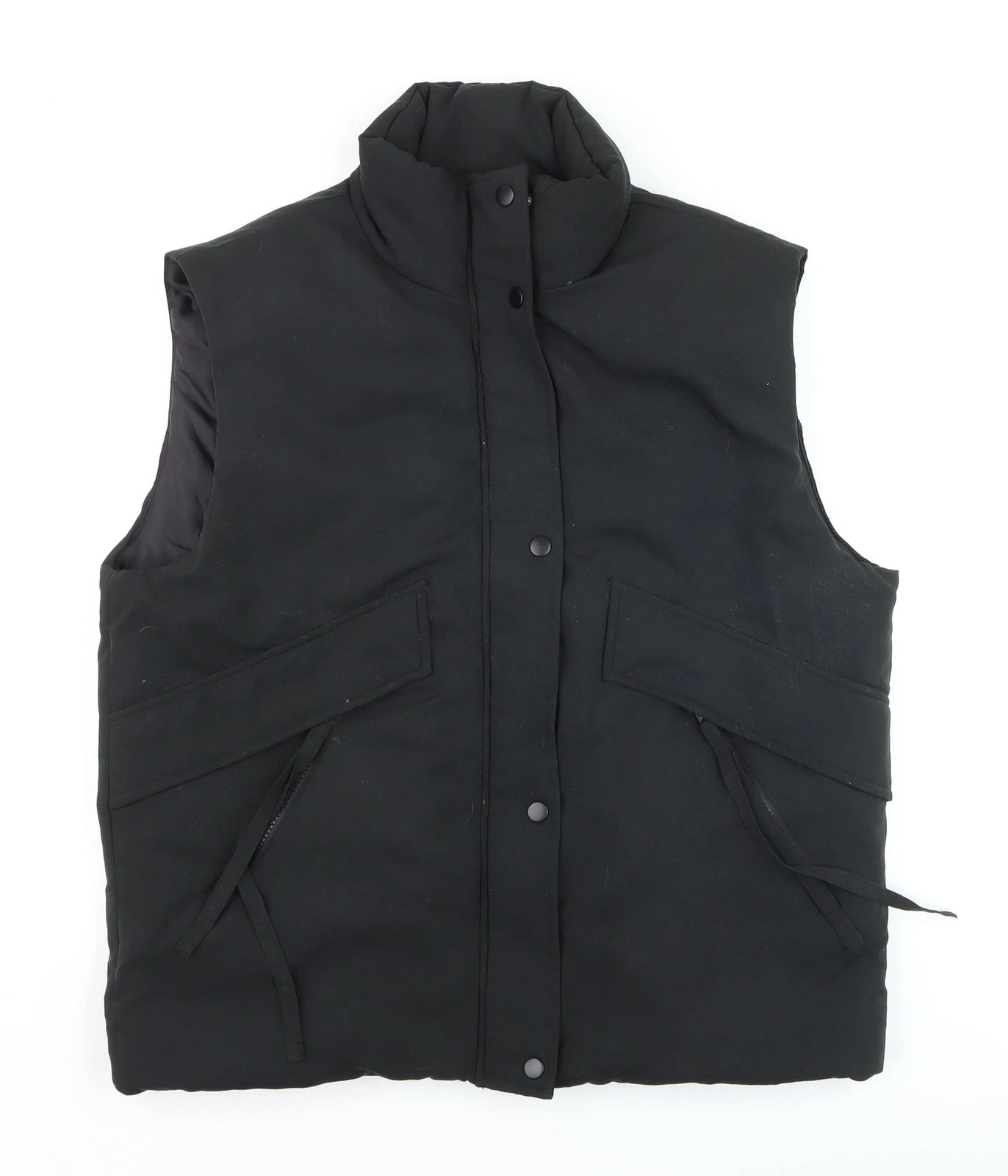 Unisex Adults UK Size S Misspap Black Puffer Jacket