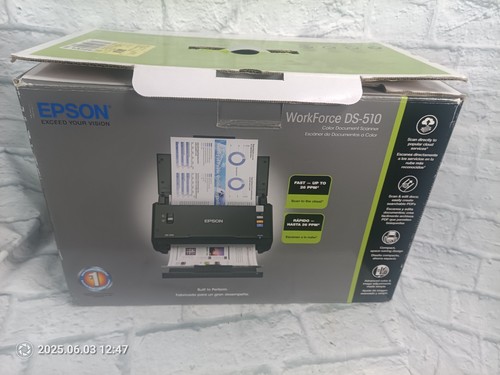 Epson WorkForce DS-510 Desktop Sheetfed Color Document Scanner J341A w/Bundle - Bild 2 von 8