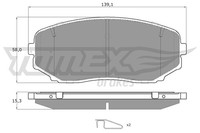 Bremsbelagsatz BremsklöTze Vorderachse FüR Mitsubishi Eclipse Cross GK Gk_