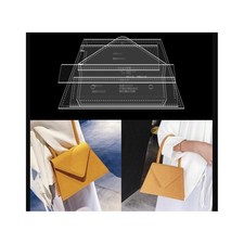 DBC17 Acrylic Handbag Template Bag Leather Pattern Shoulder Bag DIY Tool