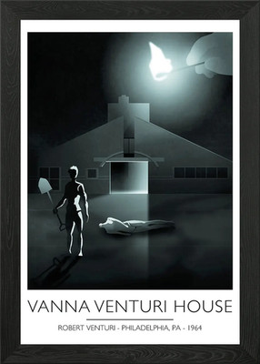 VANNA VENTURI Gerahmtes Wandbild Poster Leinwanddruck Bild