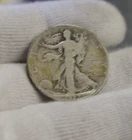 1923 S Walking Liberty Half 50c VG (Cleaned, Stained)