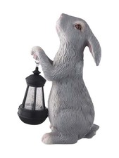 Skurriler Solar Leuchthase für Gartendeko und Osterfeiern