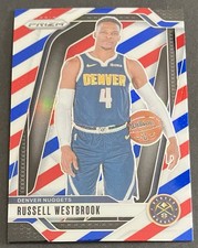 2024-25 Panini Prizm - Russell Westbrook #157 Red White & Blue Prizm