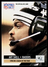 1991 Pro Set Art Shell #4 Los Angeles Raiders