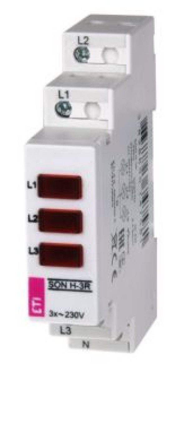 SON H-3R 002471552 EVE Modular Lamp 3 Phase Red