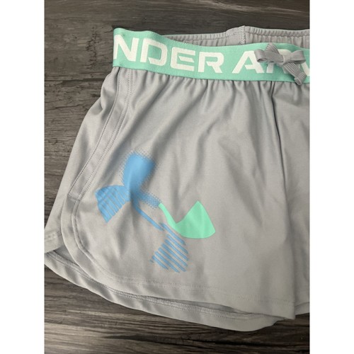 Under Armour Running Athletic Shorts Youth Girls Size M NWT - Picture 2 of 9