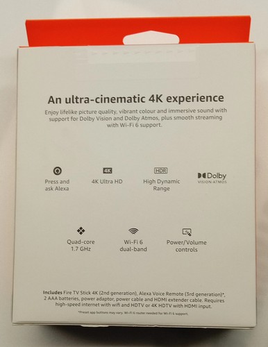 Amazon Fire Stick 4K - 2nd Generation - WiFi 6. - Picture 2 of 7