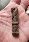 🔥 ANTIQUE LRG CAL BULLET WORM MUZZLELOADER MUSKET TOOL CIVIL WAR? Confederate?