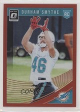 2018 Donruss Optic Rookies Red Prizm 18/99 Durham Smythe #135 rw5